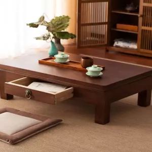 원목 복고풍 다도 미니밥상 다과상 소반 티테이블
