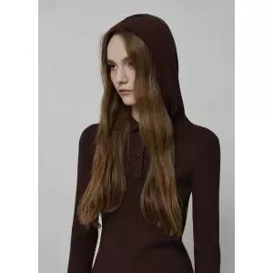 잇미샤 리브드 후드 니트탑 ITPPO870 994019