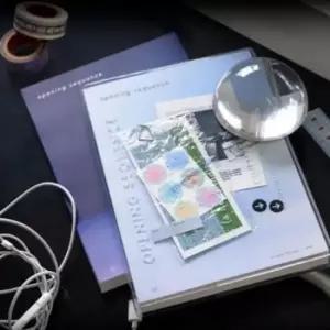 [문구] 빈티지 날짜형 다이어리 스티커 플래너 스케줄러 일정 관리용품