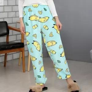 여자 밍크 수면바지 바나나민트 극세사 수면바지 두꺼운 수면바지 융기모 바지 집에서입는바지 밍크털바지