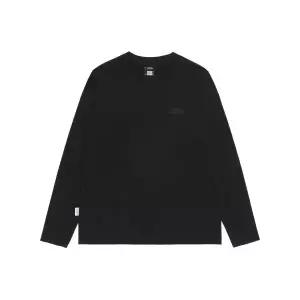 NATIONALGEOGRAPHIC N265UTS901 수피마 세미오버핏 긴팔 티셔츠 BLACK N265UTS901099