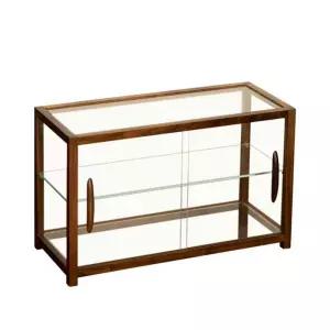 원목쇼케이스 원목 서랍장 선반 카페 감성 인테리어