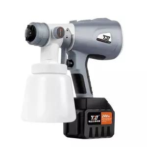 페인트스프레이건 충전식 페인트 분사기 무선 건