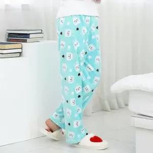 여자 밍크 수면바지 블루래빗 극세사 수면바지 두꺼운 수면바지 융기모 바지 집에서입는바지 밍크털바지