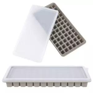 미니 사각 아이스볼 트레이 얼음틀 카키 그레이