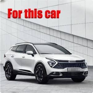 ABS 사이드 사이드 바디 트림 몰딩 장식 스티커, 기아 스포티지 NQ5 2022 자동차 액세서리