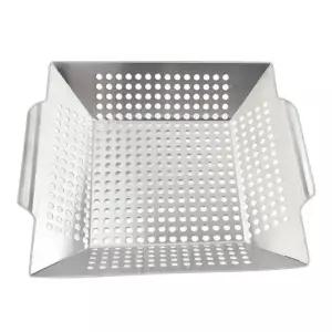 타공 타공 프라이팬 스텐 캠핑 직화 숯불 사각