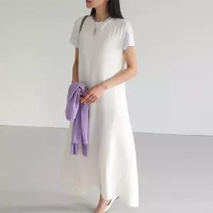 아이우먼 콤마랩리본루즈원피스 WBT695M501 빅사이즈 (30098131A)