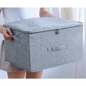 [생활] 모던 패브릭 특대형 정리박스 1P 옷정리 보관 수납함