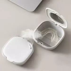 [셀러에이드]케이스 보관함 휴대용 의치 장만A782 보관통 틀니 보관대