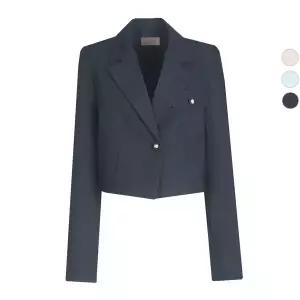 여성 스테이 싱글버튼 봄가을 정장 숏자켓