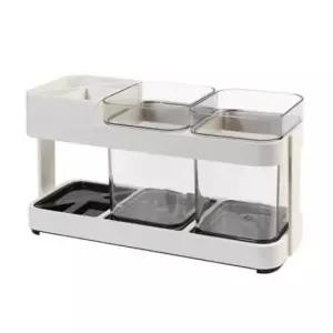 [반려] 신혼부부 욕실소품 듀얼 라이프 칫솔꽂이 양치컵 세트