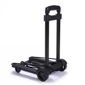 휴대용 접이식 소형 경량 플라스틱 쇼핑카트 다용도 핸드트럭