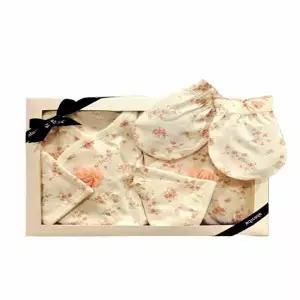 (압소바 의류) 로지 배냇저고리 배냇슈트 손싸개 3종세트 26년여름신상 A1B10105E