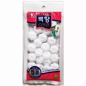 나프탈린 다용도 좀약 방향제 서랍장 방충제 25정 곰팡이 제거제 해충 퇴치제