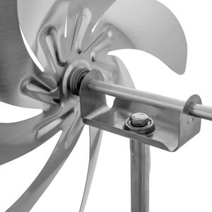 탈착식 스테인리스 스틸 바람개비 방수 볼 베어링 회전 정원 장식 녹 방지
