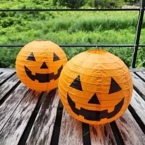 [셀러에이드]할로윈 데코용품 접이식 호박갓