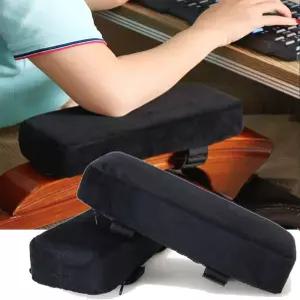 사무용 의자용 BaIDATONG 팔 쿠션 의자 팔걸이 패드 및 컴퓨터 메모리 폼 책상 부드러운 팔꿈치 지지 커버