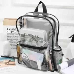 야구 직관 가방 아이돌 덕질 클리어 PVC 투명 백팩