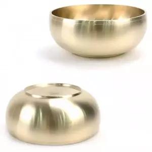 (선택 유기옥냉면기)고급 한정식 놋그릇 유기 냉면그릇 비빔밥 그릇 1p