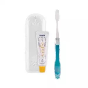 접이식 휴대용 칫솔 치약 세트 구강 여행용 칫솔 치약 세트