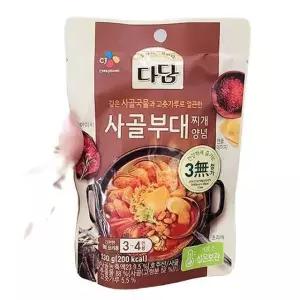 다담 사골 부대찌개 양념 130G x 3개 a82791