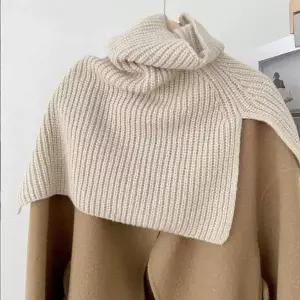 스티쉬 풀오버 터틀 니트 넥워머 방한 겨울 숄 워머 머플러 목도리