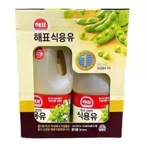 해표 식용유 1.9L x 2입 a64503
