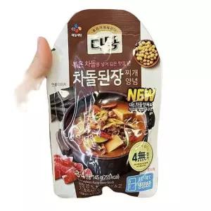 CJ 다담 차돌된장찌개양념 145g x 3개 a49171