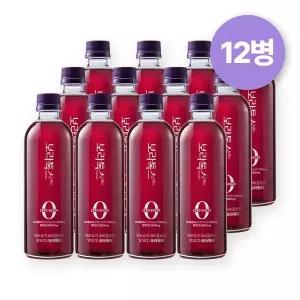 [보라톡스] 제로슈가 파비플로라 알파CD 보라워터 500ml x 12병