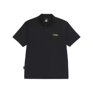 매장정품 내셔널지오그래픽 NATIONALGEOGRAPHIC N262UPL020 카리디 피케 반팔 카라 티셔츠 BLACK N262UPL02