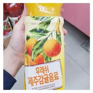 Fresh 제주감귤음료 1.5L x 3개 + 맨어스트 소독제 증정 a74942