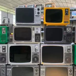 옛날 티비 레트로 TV 빈티지 소품샵 사진 작동가능