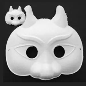 반가면 5개 금도깨비탈 종이가면 종이탈 색칠 꾸미기