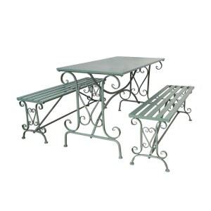 벤치 철제 가든 정원 세트 야외테이블 엔틱 빈티지