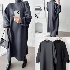 위쉬몰 GL 빅폴라기모오버핏원피스(T669H501) 빅사이즈 (29878523A)