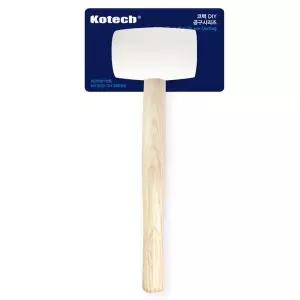 [셀러에이드]고무망치 흰색 작업망치 건설용망치 공구망치 세공망치