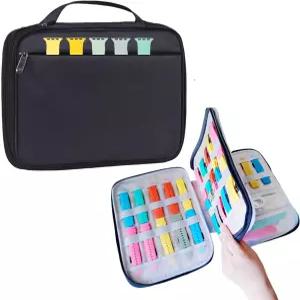 35개의 시계 밴드 및 액세서리와 호환되는 DUGJUB 보관 정리함 휴대용 케이스