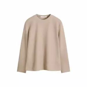 [하프클럽/해리슨]골지 니트 라운드 긴팔티 MJBC1671