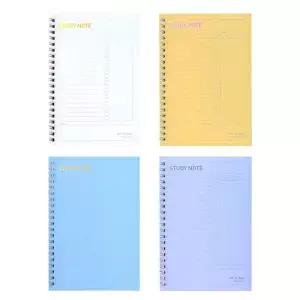 노트 10분 스터디노트 한달 랜덤1개 학습 공책 스프링노트