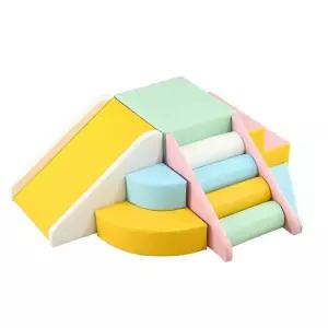 주문제작 미끄럼틀 소재 놀이터 실내 놀이계단 안전