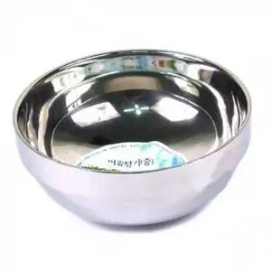 ( )bns 모던 스텐 이중구조 탕기 18cm 중형 면그릇 면기세트