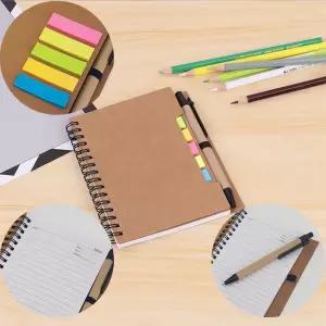 [셀러에이드]공책수첩세트 크라프트수첩세트 크라프트지 휴대용 공책