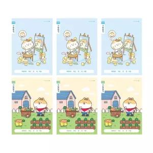 모닝글로리 초등 1-2학년 그림일기장 2면1일 A 6권세트 MNA