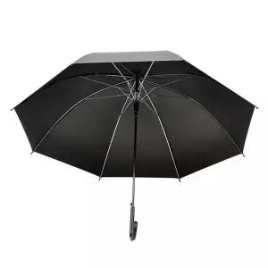 [셀러에이드]행사우산 기념품장우산 증정품용 손잡이 행사 자동검은우산