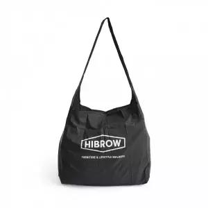 하이브로우 접이식 휴대용 장바구니 그로서리 백 블랙 MNS