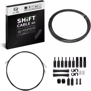 추이 바이크 기어 케이블 세트 산악 자전거/자전거용 로드 디레일러 시프터 하우징 코팅 브레이드 테프론