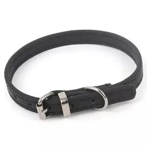 [셀러에이드]강아지 목줄 검정 애견 벨트 버클 줄 반려동물 고양이