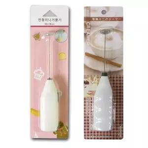 거품기 반죽 인기템 우유거품 전동 거품기 계 프리미엄 미니 믹싱기