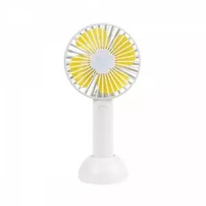 안전한 저소음 대용량 휴대용 무선 핸디선풍기 클로버